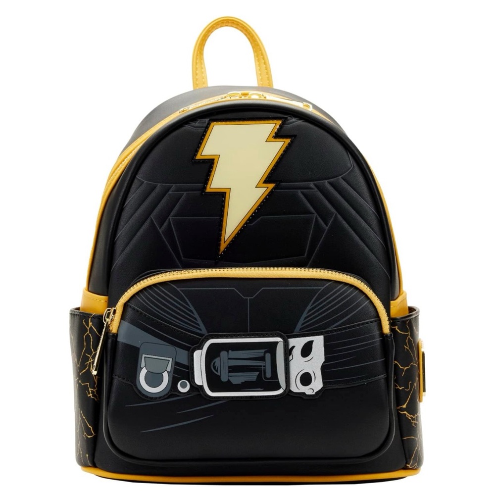 NEW Loungefly DC Comics Black Adam Glow In The Dark Mini Backpack